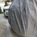Установленный товар Чехол-тент для автомобиля Kegel для BMW X3 Mobile Garage L SUV/Off Road (5-4122-248-3020)  (на фото авто HONDA CR-V) – фото 3.