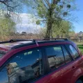 Фото 1: Багажник на рейлінги Turtle AIR 1 Suzuki Grand Vitara 2005-2014 Чорний (MC01005) (на фото приклад встановлення на SUZUKI GRAND VITARA 2005-2017). Колір: Чорний.