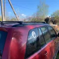 Встановлений товар Багажник на рейлінги Turtle AIR 1 Suzuki Grand Vitara 2005-2014 Чорний (MC01005) (на фото авто SUZUKI GRAND VITARA 2005-2017) – фото 3.