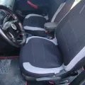 Фото 1: Відгуки про товар (на фото приклад встановлення на VOLKSWAGEN GOLF 1997-2003 IV). Колір: Сіра вставка, чорні боки.