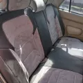 Установленный товар 5D Чехлы на сиденья для DAEWOO LANOS 1997-2017 Autovalom Flannel черные с серой вставкою (на фото авто TOYOTA COROLLA 1995-2002 E11) – фото 3.
