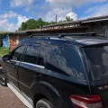 Фото 1: Багажник на релінги для Mercedes-Benz M-Class W164 2005-2011 Autovalom 5703 Чорний (на фото приклад встановлення на MERCEDES BENZ ML W164 2005-2011). Колір: Чорний.