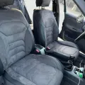 5D Чохли на сидіння для DAEWOO LANOS 1997-2017 Autovalom Flannel чорні з сірою вставкою отзывы фото 2