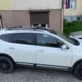 Фото 1: Багажник на релінги для Nissan Qashqai 2008-2013 Autovalom 5703 Чорний (на фото приклад встановлення на NISSAN QASHQAI 2006-2013). Колір: Чорний.
