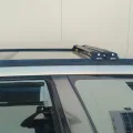 Багажник на рейлінги Turtle AIR 1 Dacia Logan MCV 2007-2012 Чорний відгуки фото 2