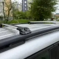 Встановлений товар Багажник на рейлінги Turtle AIR 1 Dacia Logan MCV 2007-2012 Чорний (на фото авто JEEP RENEGADE 2014-) – фото 3.