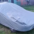 Встановлений товар Чохол-тент для автомобіля DAEWOO  Lanos sedan Autovalom M Sedan (CC2501) (на фото авто DAEWOO SENS) – фото 3.
