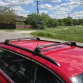 Багажник на рейлінги Turtle AIR 2 Opel Astra H 2004-2014 Черный відгуки фото 3