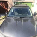 Як виглядає Багажник на рейлінги Turtle AIR 1 Dacia Logan MCV 2007-2012 Чорний в салоні (на прикладі DODGE JOURNEY 2008-2020) – фото 2.