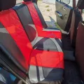 Авто чохли з еко шкіри Kia Picanto 2004-2011 Pok-ter ELIT Premium з червоною вставкою відгуки фото 3