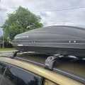 Багажник на рейлінги Turtle AIR 2 Audi A6 2011+ Сріблястий отзывы фото 2