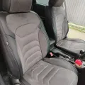 5D Чохли на сидіння для PORSCHE CAYENNE 2007-2010 Autovalom Flannel чорні з сірою вставкою відгуки фото 2