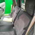 Як виглядає 5D Чохли на сидіння для PORSCHE CAYENNE 2007-2010 Autovalom Flannel чорні з сірою вставкою в салоні (на прикладі CHERY TIGGO I 2005-2011) – фото 2.