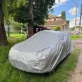 Фото 1: Чохол-тент для автомобіля для OPEL Astra III (H) hatchback/kombi Autovalom L2 Hatchback/Combi (CC2510)   (на фото приклад встановлення на OPEL ASTRA). Колір: Сірий.