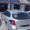 Фото 1: Відгуки про товар (на фото приклад встановлення на RENAULT LAGUNA 2007-2015). Колір: Срібний.