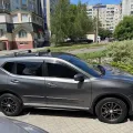 Фото 1: Автобагажник в штатные места Turtle AIR 3 Mazda CX-5 2011-2016 Чорний (на фото пример установки на NISSAN X-TRAIL 2014-2021 (T32)). Цвет: Серебряный.