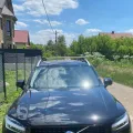 Как выглядит Багажник на рейлинги Turtle AIR 1 Audi А4 B8 2009-2015 Черный в салоне (на примере VOLVO XC90 2002-2014) – фото 2.