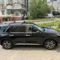 Фото 1:  (на фото пример установки на HYUNDAI PALISADE 2018-). Цвет: Черный.