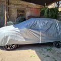 Фото 1: Чохол-тент для автомобіля для SUZUKI Sx4 hatchback/kombi Autovalom L1 Hatchback/Combi (CC2509)   (на фото приклад встановлення на DACIA SANDERO STEPWAY). Колір: Сірий.