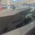 Установленный товар Поперечины на интегрированные релинги для KIA SPORTAGE 2010-2015 AUAU LD-5911 Сріблястий (на фото авто BYD SONG PLUS 2020-) – фото 3.
