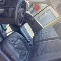 Авточохли на сидіння Pok-ter Elit 1 + 2 RENAULT TRAFIC 2014- з коричневою вставкою екошкіра отзывы фото 1