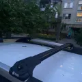 Багажник на рейлінги Turtle AIR 1 Lexus RX 2003-2009 Сріблястий відгуки фото 2