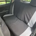 Фото 1: Відгуки про товар (на фото приклад встановлення на NISSAN TIIDA 2004-2011). Колір: Сіра вставка, чорні боки.
