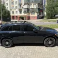 Как выглядит Багажник на рейлинги Turtle AIR 2 Seat Altea XL 2006+ Серебристый в салоне (на примере MERCEDES BENZ GLC X253 2015-) – фото 2.
