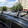Установленный товар Багажник на рейлинги Turtle AIR 2 Seat Altea XL 2006+ Серебристый (на фото авто MERCEDES BENZ GLC X253 2015-) – фото 3.