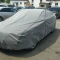 Как выглядит Чехол-тент для автомобиля Kegel для HONDA Accord sedan Basic Garage L Sedan (5-3963-241-3021) в салоне (на примере SKODA OCTAVIA) – фото 2.
