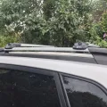 Встановлений товар Багажник на рейлінги Turtle AIR 1 Lexus RX 2003-2009 Сріблястий (на фото авто HYUNDAI TUCSON 2004-2010) – фото 3.