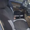 Фото 1: Відгуки про товар (на фото приклад встановлення на CHEVROLET AVEO (2002-2011)). Колір: Сіра вставка, чорні боки.