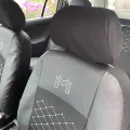 Авто чохли для FORD ESCAPE 2016- Pok-ter Motive екошкіра з тканиною чорного кольору відгуки фото 4