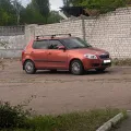 Встановлений товар Багажник на дах для DACIA Logan Sedan 2004>2012 Amos Koala str K-I 1.2 (на фото авто SKODA FABIA 2007-2014) – фото 3.
