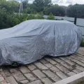 Як виглядає Чохол-тент для автомобіля GREAT WALL Hover/Hover H5/Haval H5/X240 Autovalom XL SUV (CC2505) в салоні (на прикладі MITSUBISHI OUTLANDER) – фото 2.