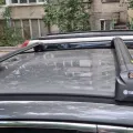 Установленный товар Багажник на рейлинги Turtle AIR 2 Seat Altea XL 2006+ Серебристый (на фото авто FORD ESCAPE 2019-) – фото 3.