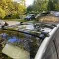 Як виглядає Багажник на рейлінги Turtle AIR 1 Lexus RX 2003-2009 Сріблястий в салоні (на прикладі CITROEN C4 GRAND PICASSO 2013-2022) – фото 2.