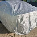 Как выглядит Чехол-тент для автомобиля KIA Spectra Autovalom L Sedan (CC2502) в салоне (на примере MAZDA 3) – фото 2.