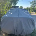 Фото 1: Чехол-тент для автомобиля ALFA ROMEO GT Kegel-Blazusiak Mobile Garage L Sedan (5-4112-248-3020) (на фото пример установки на SKODA OCTAVIA). Цвет: Серый.