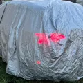 Встановлений товар Чохол-тент для автомобіля GREAT WALL Hover/Hover H5/Haval H5/X240 Autovalom XL SUV (CC2505) (на фото авто AUDI Q5) – фото 3.