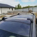 Поперечки на інтегровані релінги для AUDI A4 2007-2015 B8 AUAU LD-5911 Сріблястий відгуки фото 1