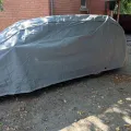 Как выглядит Чехол-тент для автомобиля VOLVO V90 Kegel-Blazusiak Mobile Garage XXL kombi (5-4106-248-3020) в салоне (на примере OPEL OMEGA) – фото 2.