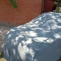 Установленный товар Чехол-тент для автомобиля VOLVO V90 Kegel-Blazusiak Mobile Garage XXL kombi (5-4106-248-3020) (на фото авто OPEL OMEGA) – фото 3.