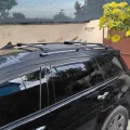 Установленный товар Багажник на рейлинги для Ford Mondeo 1993-2014 Autovalom 5703 Серебристый (на фото авто ACURA MDX 2006-) – фото 3.