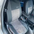 Чохли на передні сидіння для Volkswagen Jetta 2005-2011 Pok-ter еко шкіра з алькантарою Exclusive сірі отзывы фото 2