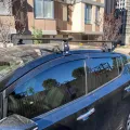 Фото 4 к отзыву на Багажник на гладкую крышу для FORD Kuga SUV 2013>2017 Amos Dramader str Plus D1, 1.3 (покупатель установил на NISSAN LEAF 2017-2025).
