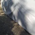 Як виглядає Чохол-тент для автомобіля Kegel для FORD Focus I hatchback/kombi Basic Garage L1 Hatchback/Combi (5-3956-241-3021) в салоні (на прикладі SKODA FABIA) – фото 2.