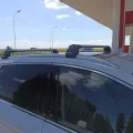 Багажник на рейлінги Turtle AIR 2 Audi A4 2016+ Черный відгуки фото 2