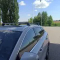 Багажник на рейлінги Turtle AIR 2 Audi A4 2016+ Черный відгуки фото 3