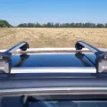 Як виглядає Багажник на рейлінги Turtle AIR 2 Audi A4 2016+ Черный в салоні (на прикладі VOLKSWAGEN GOLF 2012-2020 VII) – фото 2.